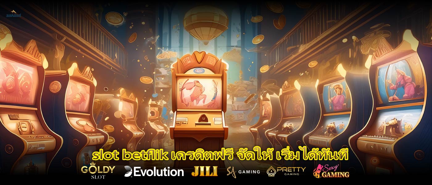 slot betflik เครดิตฟรี จัดให้ เริ่มได้ทันที